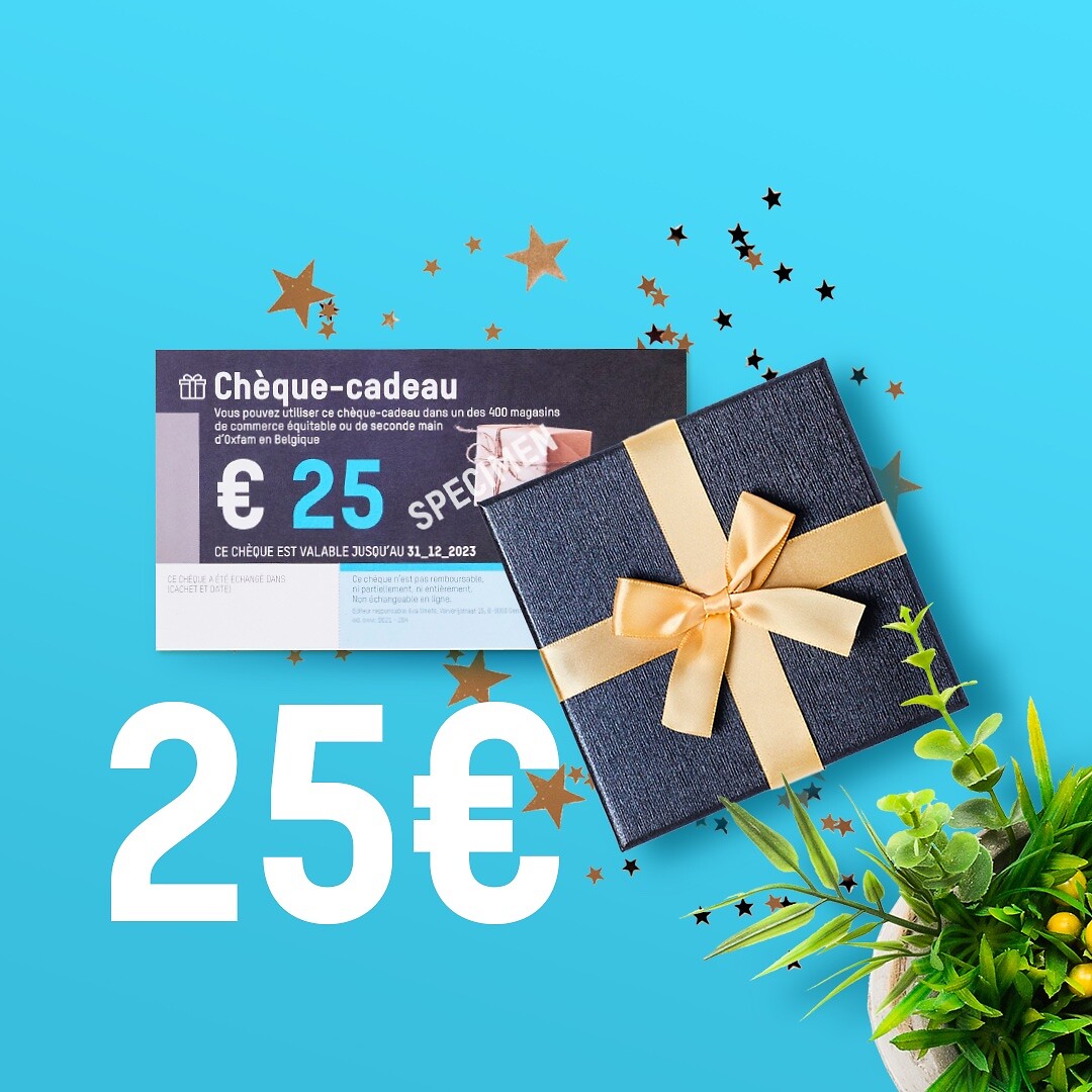 Chèque Cadeau 25€