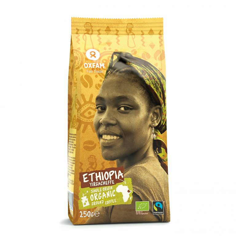 Ethiopia koffie bio gemalen 250g
