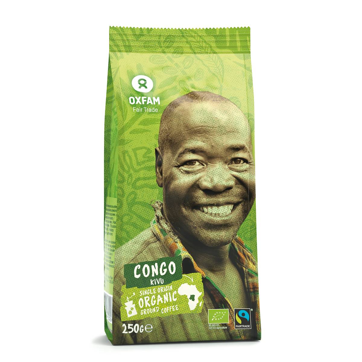 Congo koffie bio gemalen 250g