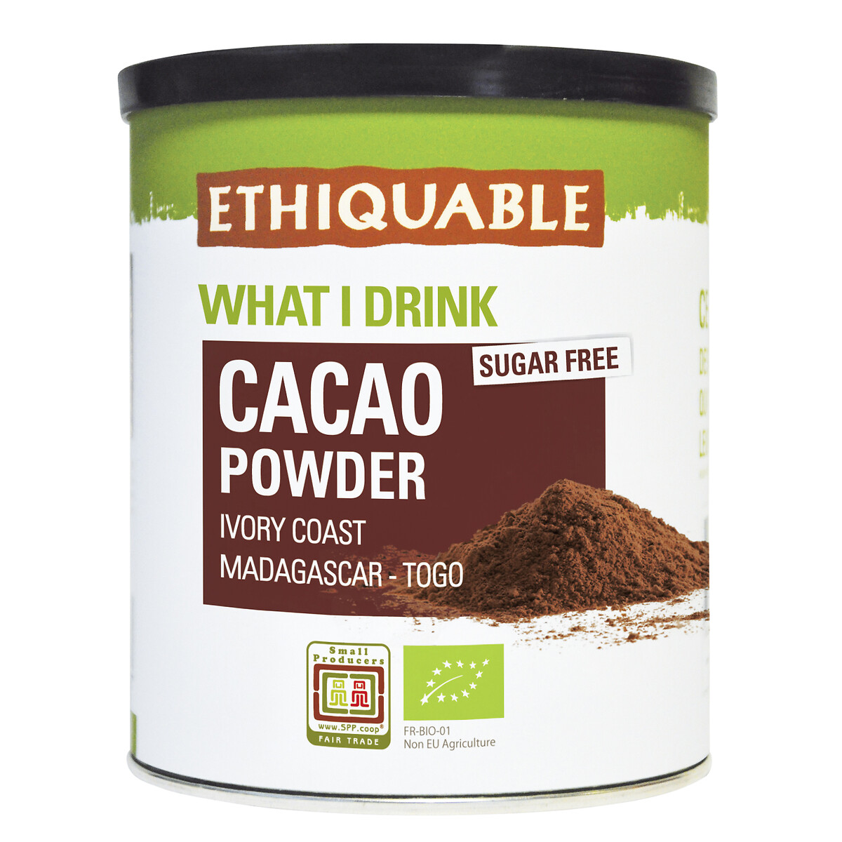 Puur Cacao Zonder Suiker 280g