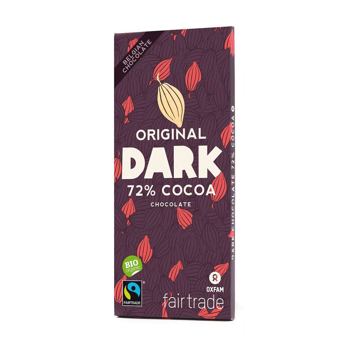 Chocolat noir bio 72% cacao 100g