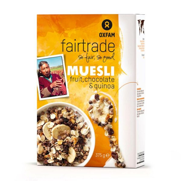 Muesli fruits chocolat quinoa 375g Shop