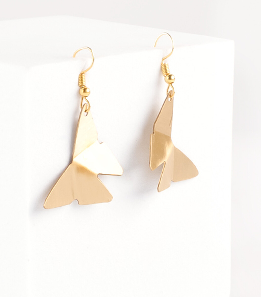 B.o. laiton origami papillon